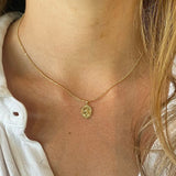 Mini Saint Christopher Charm Necklace by Joy Dravecky