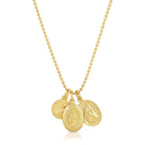 Mini Saint Christopher Charm Necklace by Joy Dravecky