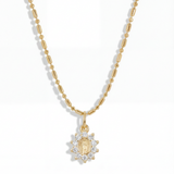 Mini Heirloom Necklace in Gold by Joy Dravecky