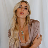 Our Lady of Guadalupe Necklace in Green by Joy Dravecky