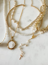 Pearl Rosary by Joy Dravecky