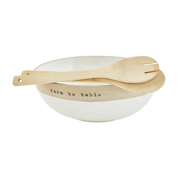 Mudpie - Stoneware - Salad Bowl