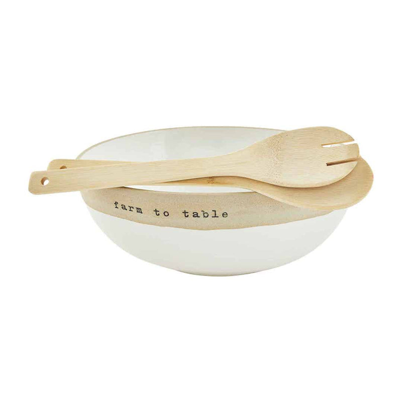 Mudpie - Stoneware - Salad Bowl