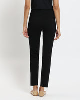 Lucia Ponte Pant in Black by Jude Connally — back view