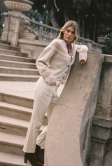 Anika Straight Leg Jean Wheat view 5