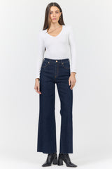 Fiona Wide Leg Jean in Anchor by Dear John Denim