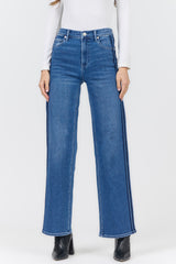 Dear John Denim Margot Straight Leg Jean in Drifting