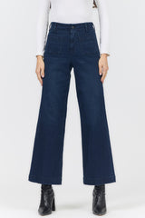 Audrey Wide Leg Jean in Roselle by Dear John Denim