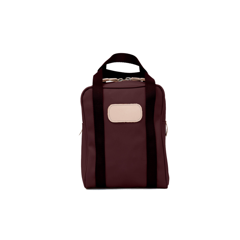 Jon Hart Design - Travel - Shag Bag - Burgundy Coated Canvas