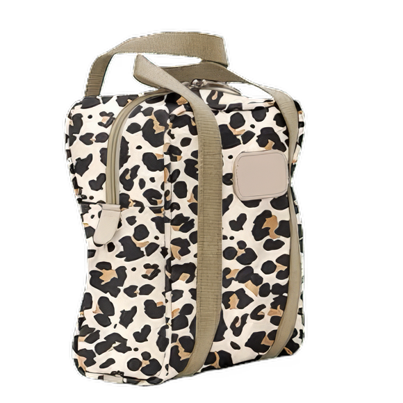 Jon Hart Design - Travel - Shag Bag - Leopard Coated Canvas