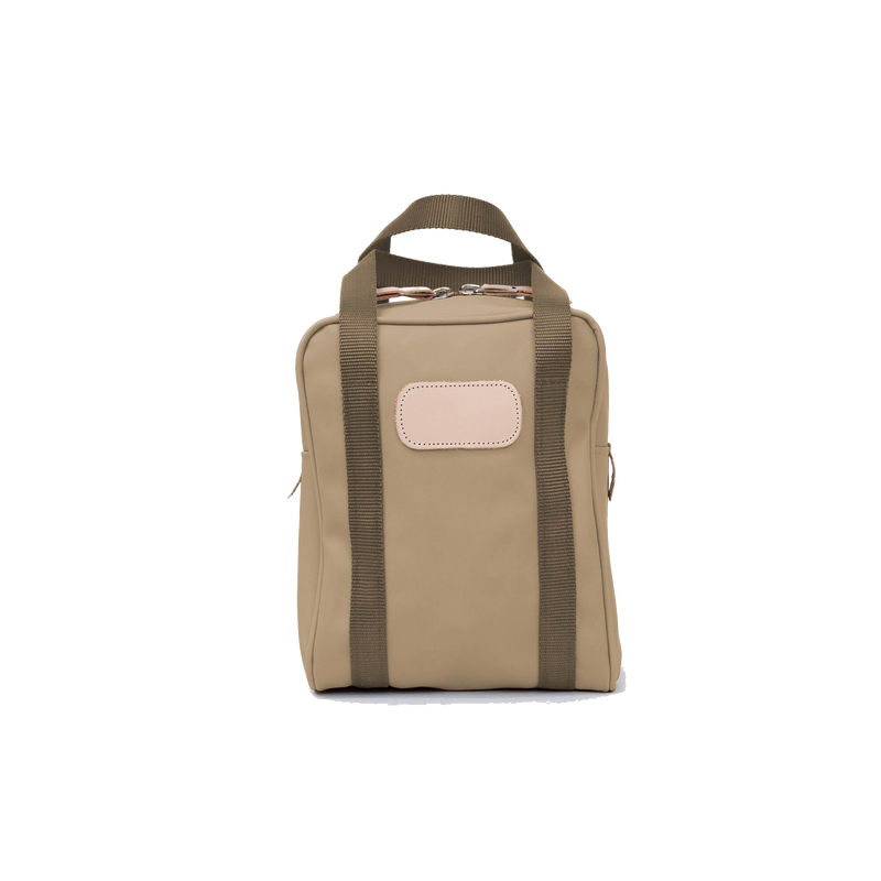 Jon Hart Design - Travel Shag Bag Tan Coated Canvas