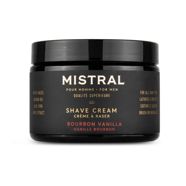 Mistral - Shaving - Shave Cream - Bourbon Vanilla