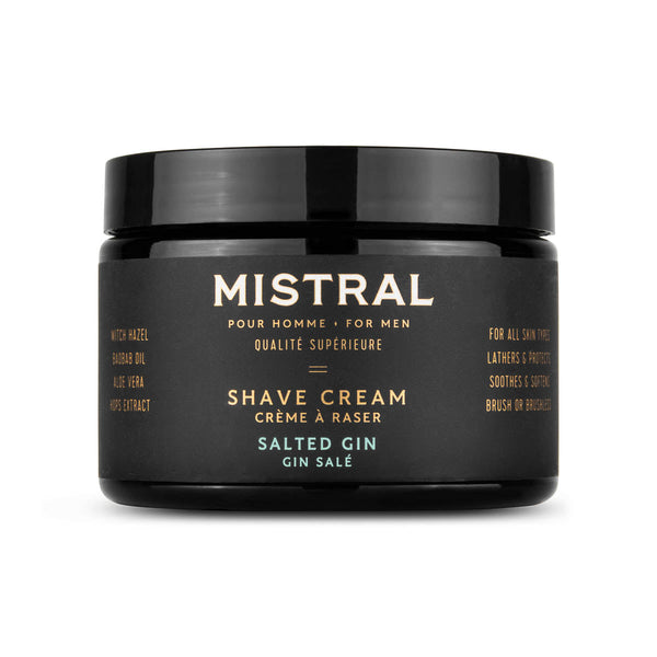 Mistral - Shaving - Shave Cream - Salted Gin