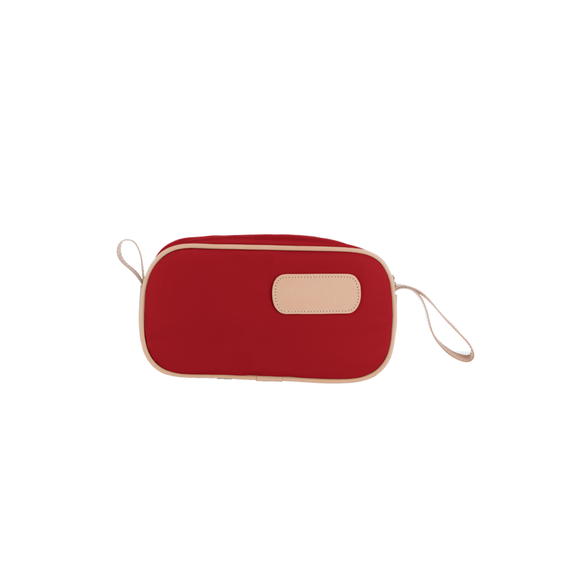 Jon Hart Design - Travel Shave Kit Red Coated Canvas