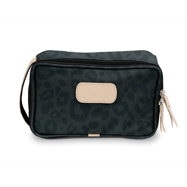 Jon Hart Design - Travel - Small Travel Kit - Dark Leopard Coated Canvas