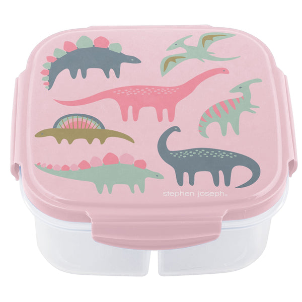 Stephen Joseph - Snack Box W/ice Pack Pink Dino