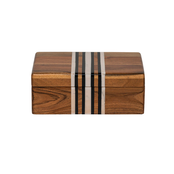 Juliska - Vases & Display - Stonewood Stripe Rectangle Box