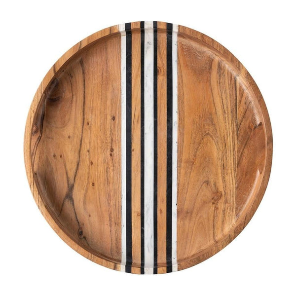 Juliska - Serving Pieces - Stonewood Stripe Round Tray