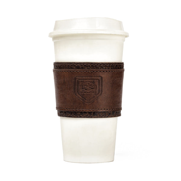 Mission Mercantile - Theodore Collection Leather Cup Sleeve