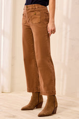 Sophia Curvy Straight-Leg Jeans in Hazelwood - view 3