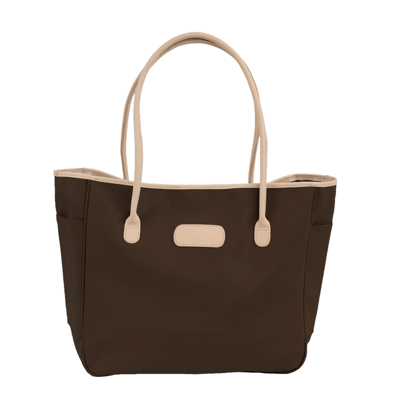 Jon Hart Design - Totes and Crossbodies - Tyler Tote - Espresso Coated Canvas