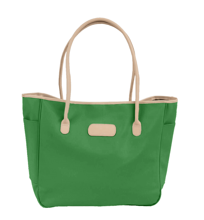 Jon Hart Design - Totes and Crossbodies - Tyler Tote - Kelly Green Coated Canvas