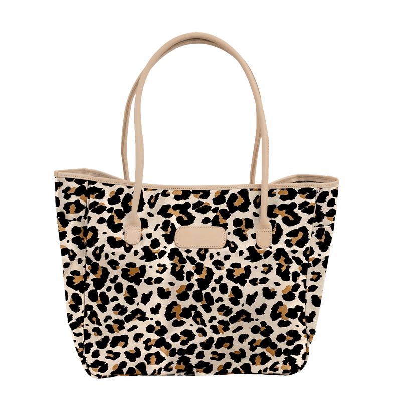 Jon Hart Design - Totes and Crossbodies - Tyler Tote - Leopard Coated Canvas