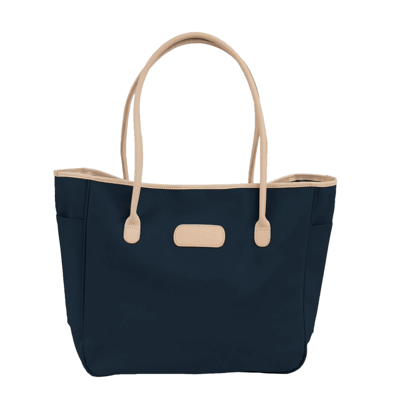 Jon Hart Design - Totes and Crossbodies - Tyler Tote - Navy Coated Canvas