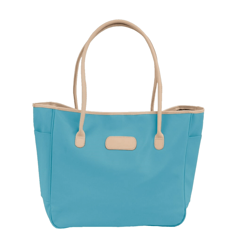 Jon Hart Design - Totes and Crossbodies - Tyler Tote - Ocean Blue Coated Canvas