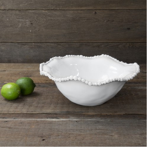 Beatriz Ball - Bowls - Vida Alegria Medium Bowl White