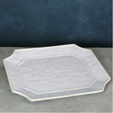 Beatriz Ball - Platters - Vida Charleston White Rectangular