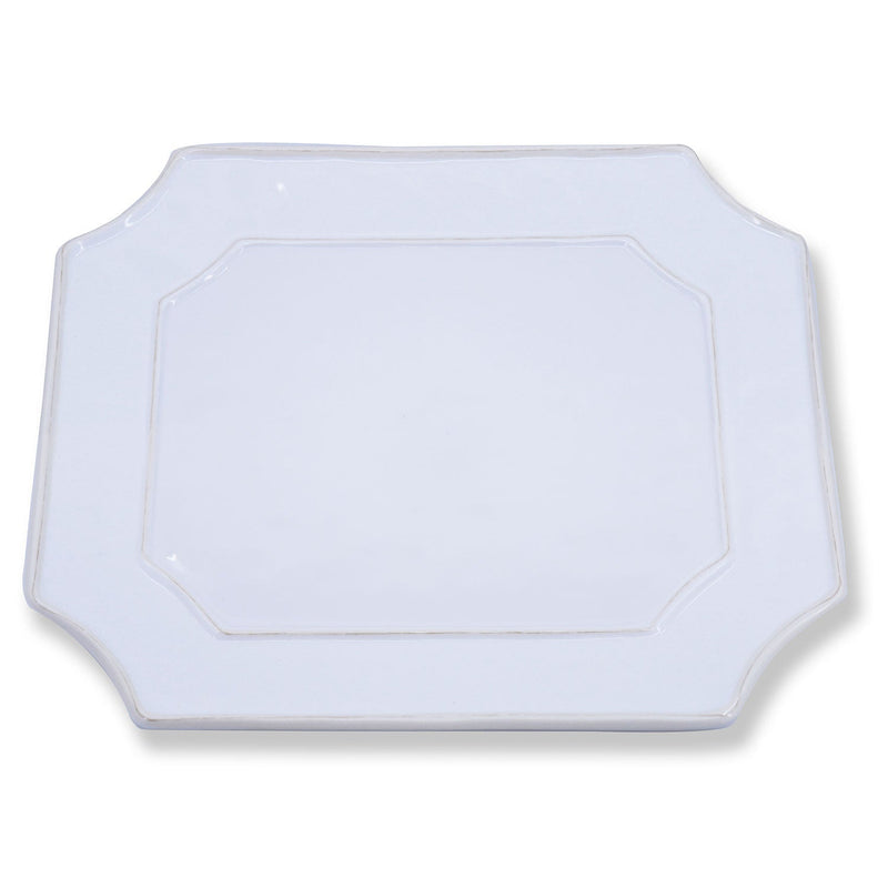 Beatriz Ball - Platters - Vida Charleston White Rectangular