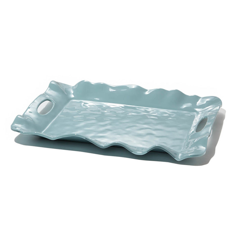 Beatriz Ball - Trays - Vida Havana Aqua Rectangular Tray