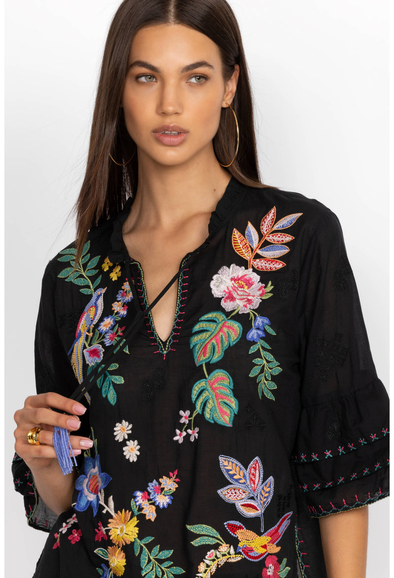 Johnny was - Ruffle Sleeve Blouse
