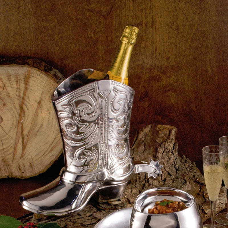 Western Cowboy Boot Wine Bucket - Beatriz Ball – Julien's a Lifestyle Store