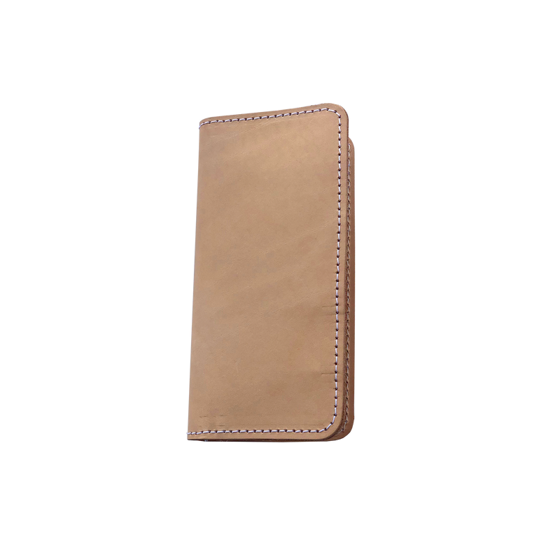 Jon Hart Design - Office - Wood Wallet - Natural Leather