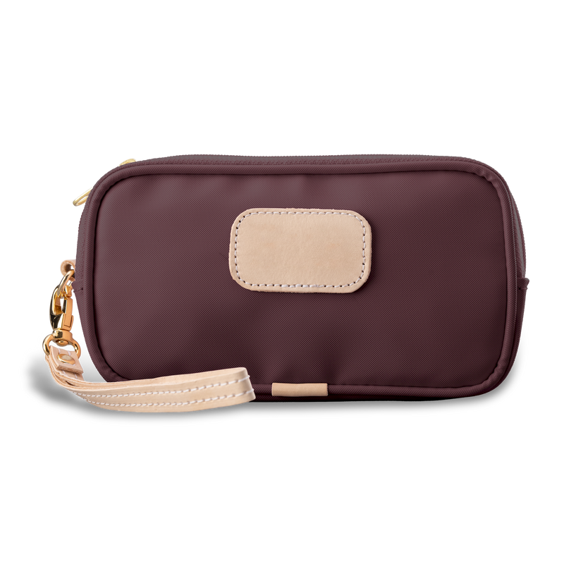 Jon Hart Design - Wallet - Wristlet - Burgundy Coated Canvas