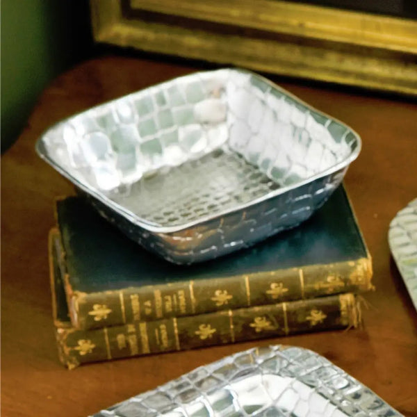 Beatriz Ball - Bowls - Croc Square Bowl - Small