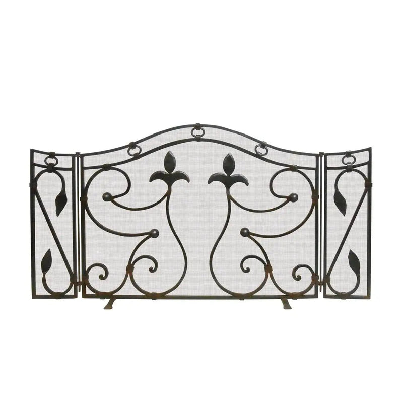 Jan Barboglio - Furniture - Doble Fleur D’lis Firescreen