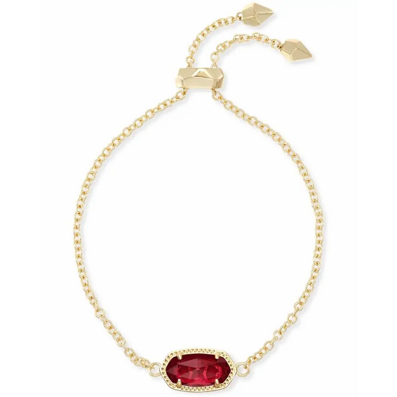 Kendra Scott - Elaina Adjustable Chain Bracelet - Berry