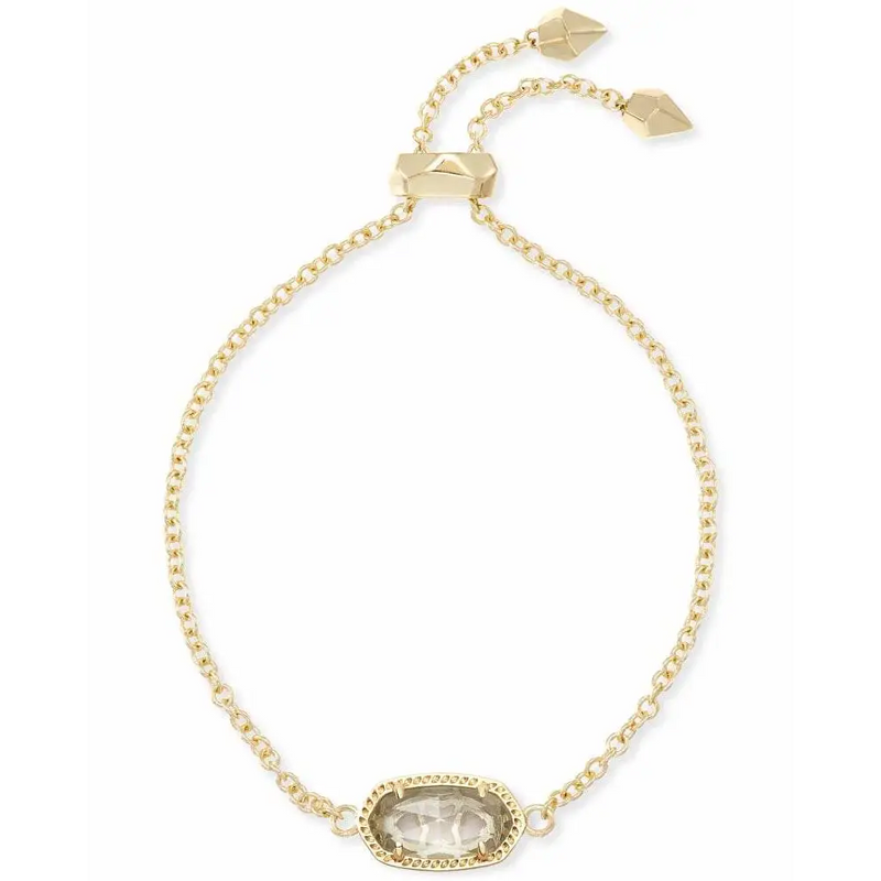 Kendra Scott - Elaina Adjustable Chain Bracelet - Crystal