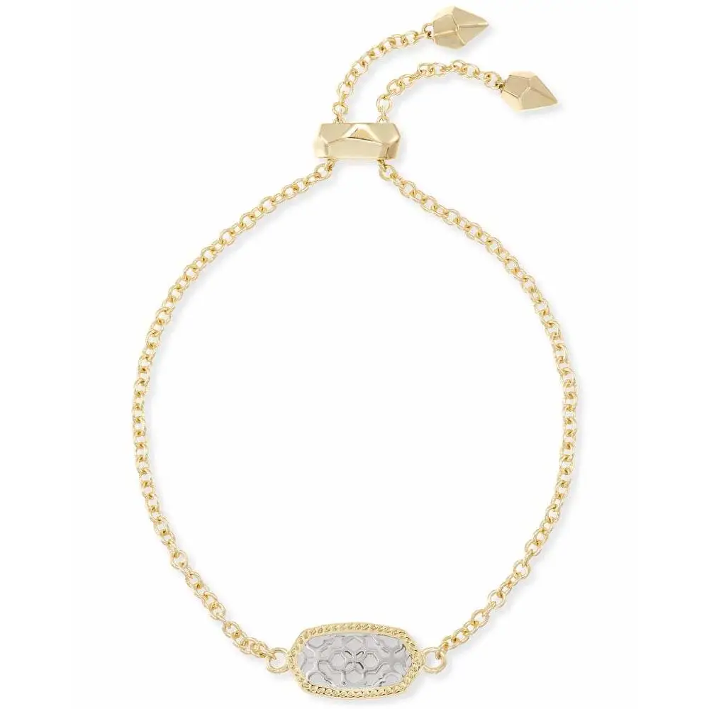 Elaina gold adjustable chain bracelet discount
