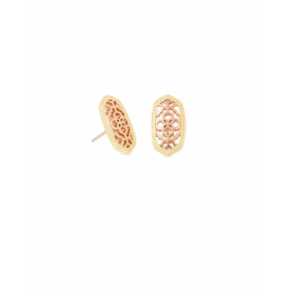 Ellie Gold Stud Earrings Kendra Scott Julien s a Lifestyle Store
