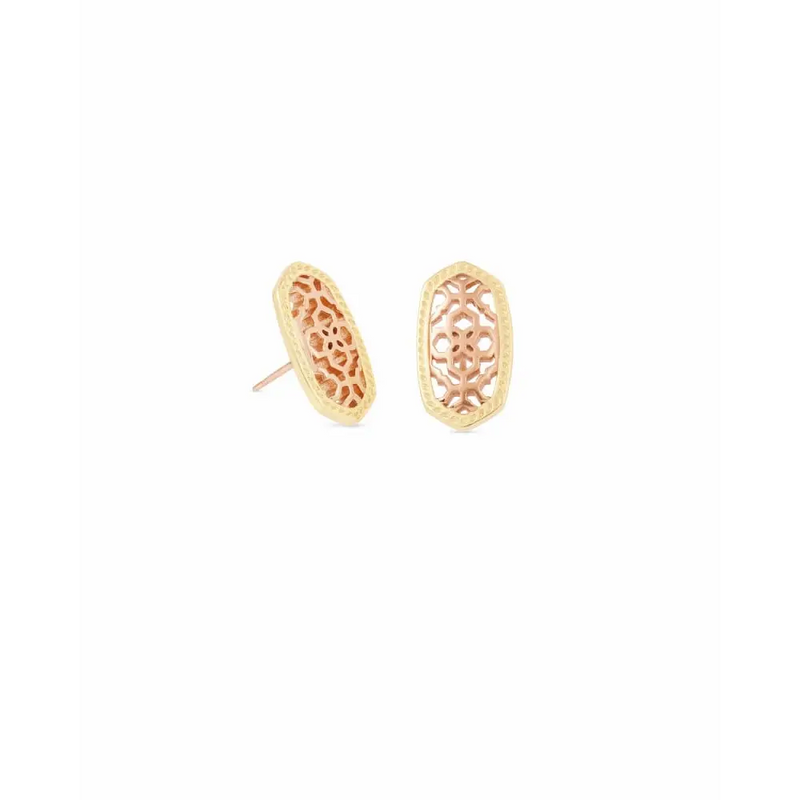 Kendra Scott - Ellie Gold Stud Earrings - Rose