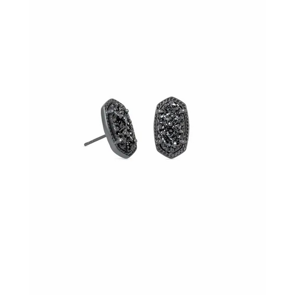 Kendra Scott - Ellie Gunmetal Stud Earrings