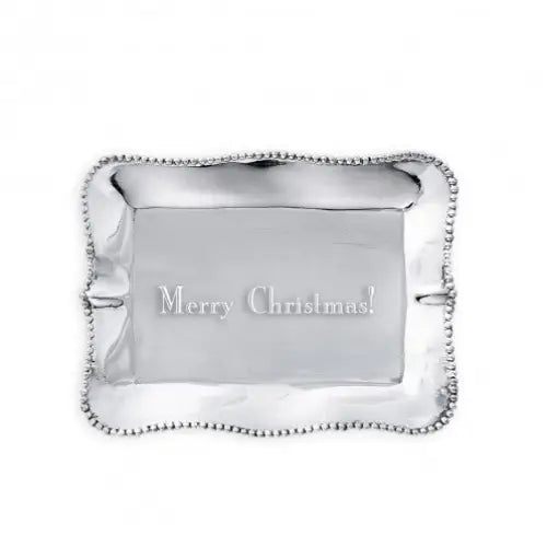 Beatriz Ball - Trays - Giftables Pearl Rectangular Engraved