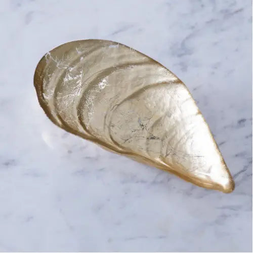 Beatriz Ball - Glasses - New Orleans Glass Cracked Gold Foil