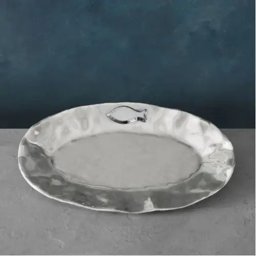Beatriz Ball - Platters - Ocean Carmel Fish Oval Platter