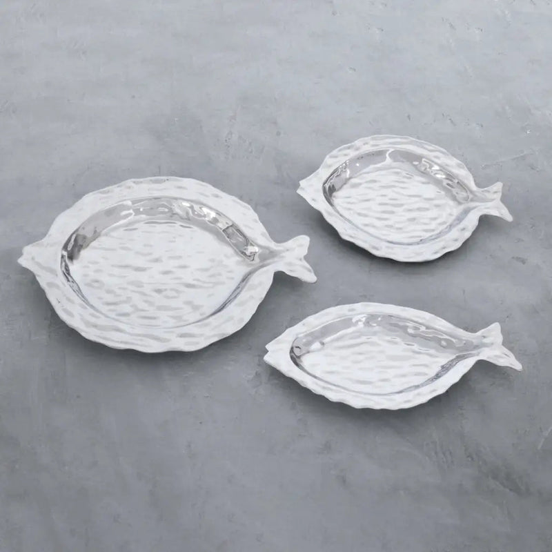 Beatriz Ball - Platters - Ocean Morocco Fish Medium Round