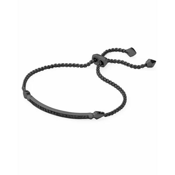 Kendra Scott - Ott Adjustable Chain Bracelet Gunmetal